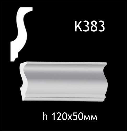 Taklist i gips K383