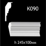 Taklist i gips K090