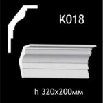 Taklist i gips K018