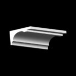 Taklist i gips K041