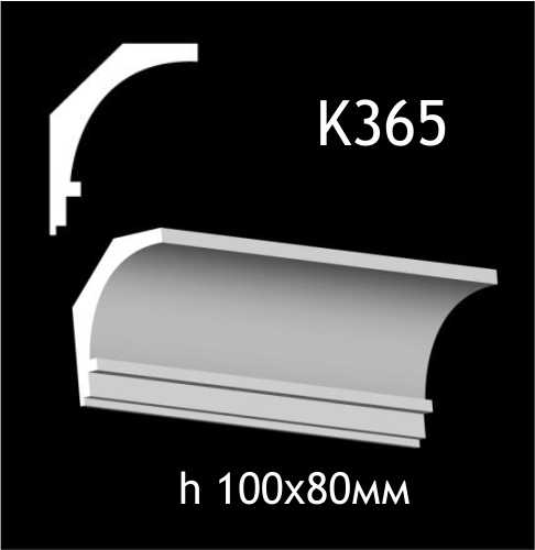 Taklist i gips K365