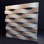 3D-gipspanel Små tegl