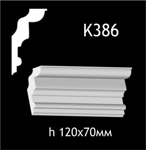Taklist i gips K386