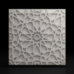 3D-gipspanel Arabica