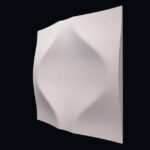 3D-gipspanel Myk rombe