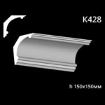Taklist i gips K428
