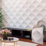 3D-gipspanel Myk rombe