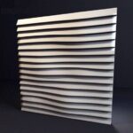 3D-gipspanel Linjer