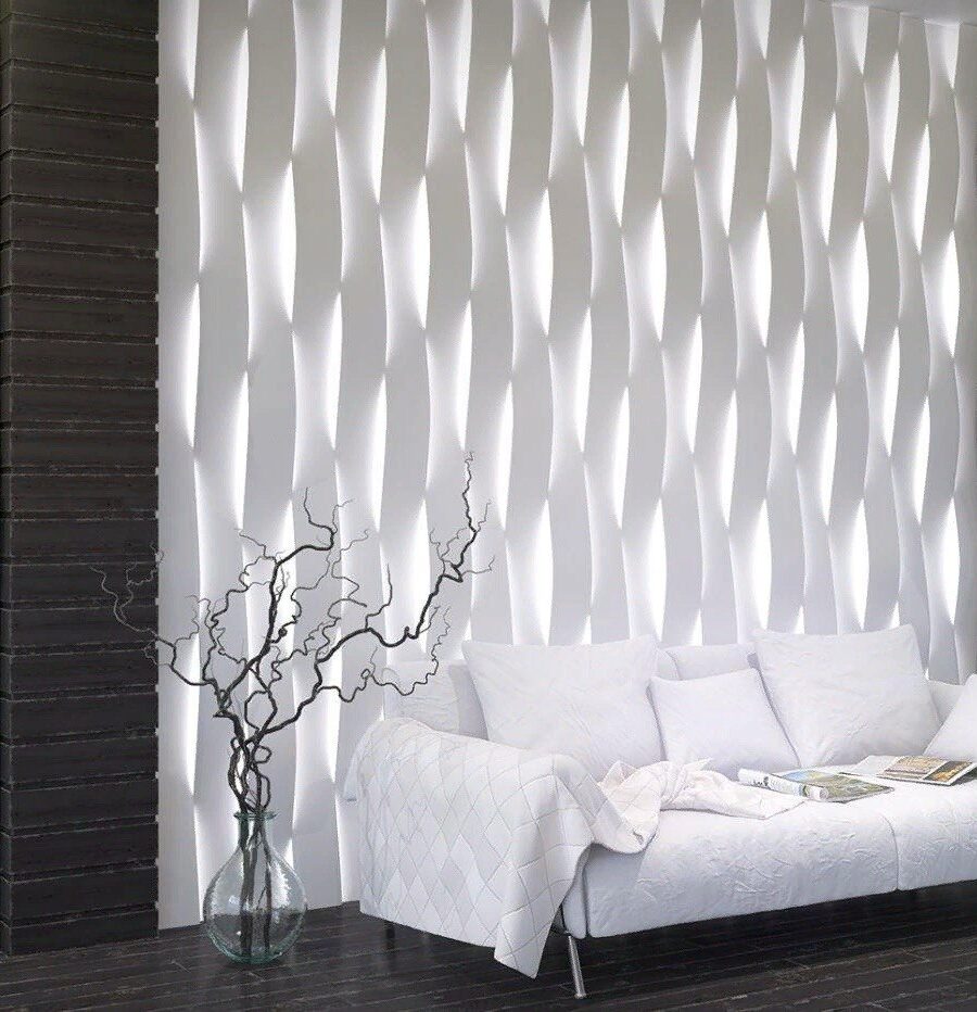 3D-gipspanel LED WAVE