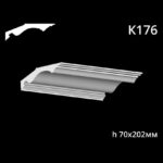 Taklist i gips K176