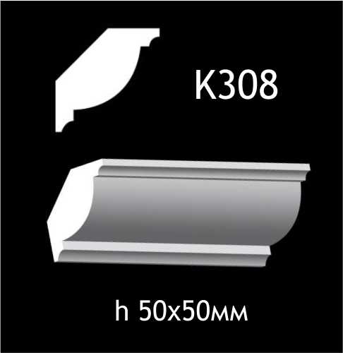 Taklist i gips K308