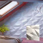 3D-gipspanel Krystaller