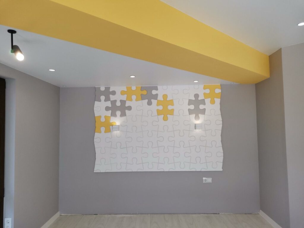 3D-gipspanel Puslespill