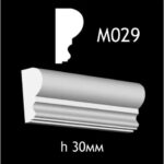 Dekorlist i gips M029