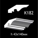 Taklist i gips K182