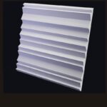 3D-gipspanel Zebrano