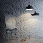 3D-gipspanel Krøllet papir