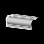 Taklist i gips K034