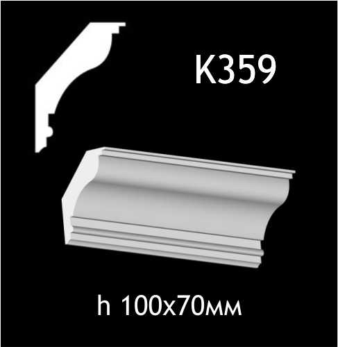 Taklist i gips K359