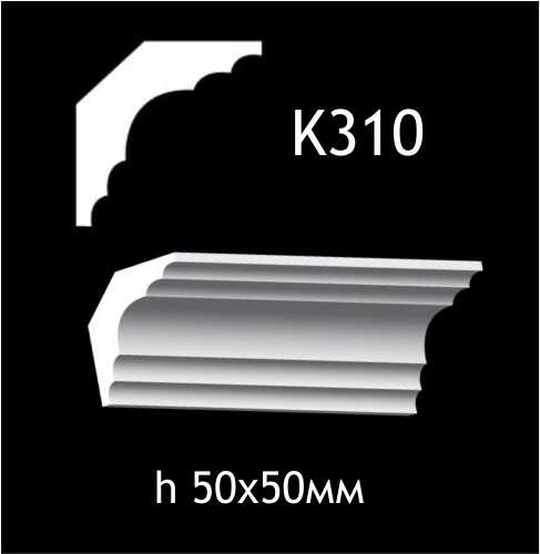 Taklist i gips K310