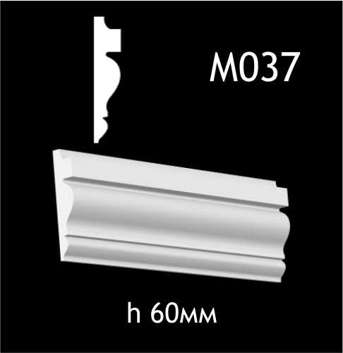 Dekorlist i gips M037