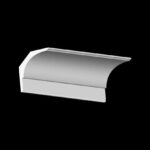 Taklist i gips K076