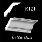 Taklist i gips K121