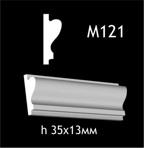 Dekorlist i gips M121