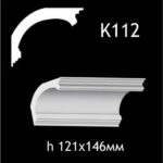 Taklist i gips K112