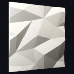 3D-gipspanel Krystaller