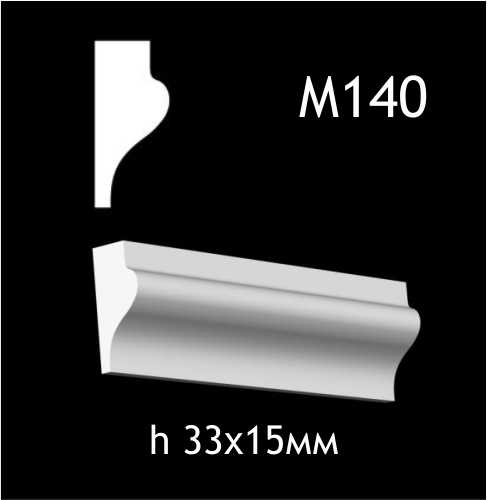 Dekorlist i gips M140