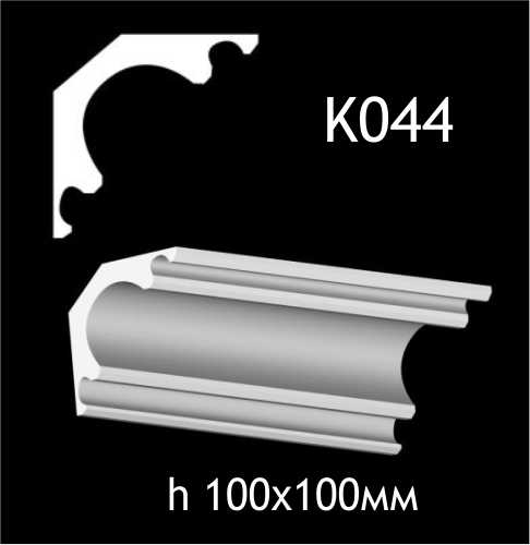 Taklist i gips K044