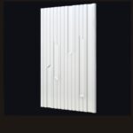 3D-gipspanel Paraline brutt