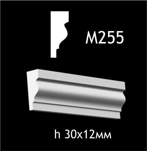 Dekorlist i gips M255