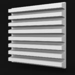 3D-gipspanel Stor spile