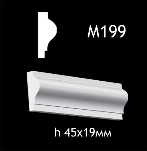 Dekorlist i gips M199