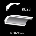 Taklist i gips K023