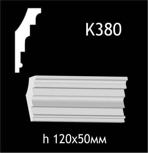 Taklist i gips K380