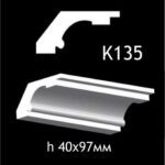 Taklist i gips K135