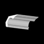 Taklist i gips K128