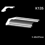 Taklist i gips K135