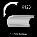 Taklist i gips K123
