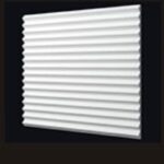 3D-gipspanel Sikksakk