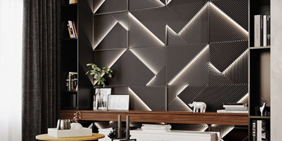 3D-gipspanel Prestige Line Led