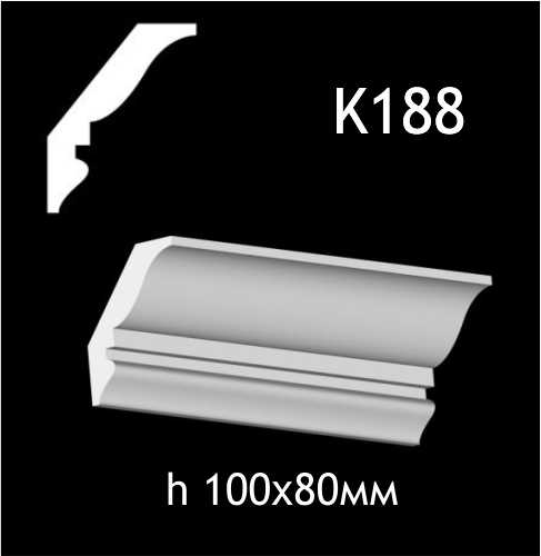 Taklist i gips K188