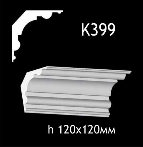 Taklist i gips K399