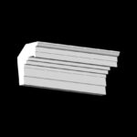 Taklist i gips K053