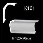 Taklist i gips K101