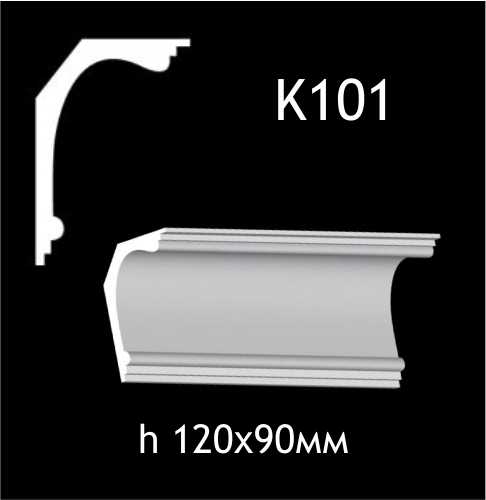 Taklist i gips K101