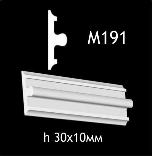 Dekorlist i gips M191